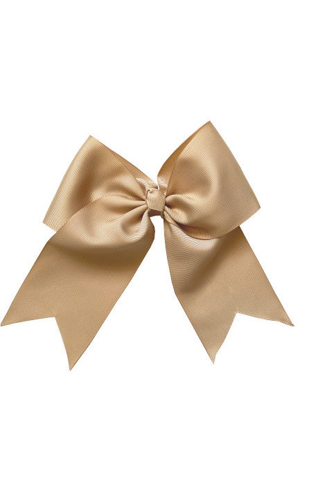 Champagne Large Bow (Barrette)