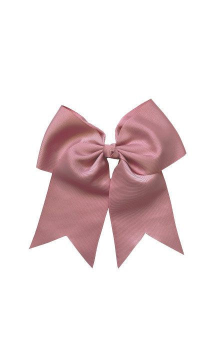 Dusty Pink Large Bow (Barrette)